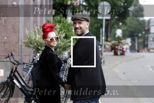 Amsterdam 6 juli 2023
Ben Saunders met zijn vriendin in Amsterdam zuid.