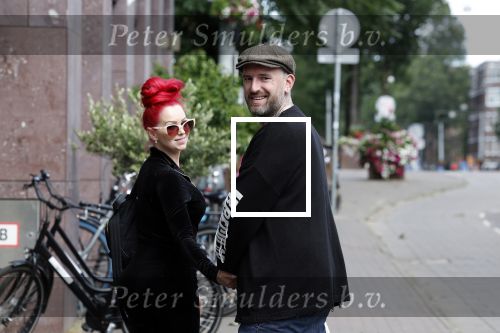 Amsterdam 6 juli 2023
Ben Saunders met zijn vriendin in Amsterdam zuid.
