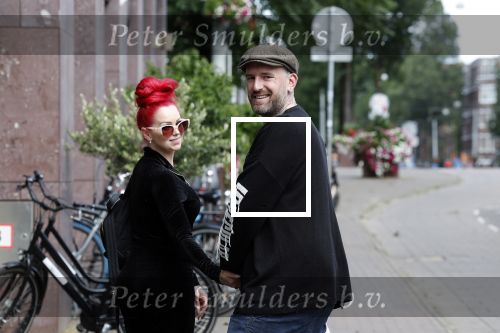Amsterdam 6 juli 2023
Ben Saunders met zijn vriendin in Amsterdam zuid.