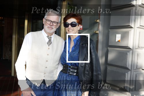 Amsterdam 6 juli 2023
Amsterdamse premiere in carre van musical Les Miserables.
Chazia Mourali met man