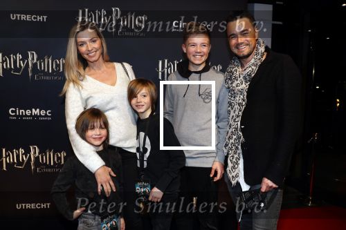 Utrecht 9 februari 2017
Exebition Harry Potter in Cinemec Utrecht. Dinand en Lucy Woesthoff met kinderen