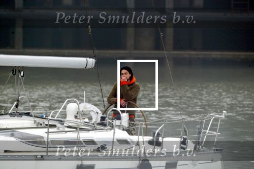 Scheveningen 6 maart 2004
Dinand Woesthoff op zeilboot.
Peter Smulders bv