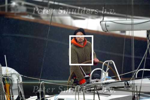 Scheveningen 6 maart 2004
Dinand Woesthoff op zeilboot.
Peter Smulders bv