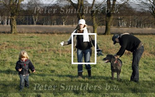 Hoge Veluwe 9 decedmber 2006
Dinand Woesthof zijn zwangere vriendin Lucy en zoontje Dean Maddy wandelen met de honden in park de hoge veluwe.
Peter Smulders bv