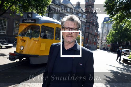 Den Haag 2 juli 2023
Erik de Zwart en vriiend/collega Paul v d Lugt rijden op een tram in Den haag