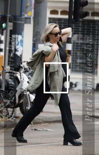Amsterdam 21 juli 2023
Eva Jinek bij Artis na bespreking redaktie . Eva is zwanger
