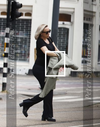 Amsterdam 21 juli 2023
Eva Jinek bij Artis na bespreking redaktie . Eva is zwanger