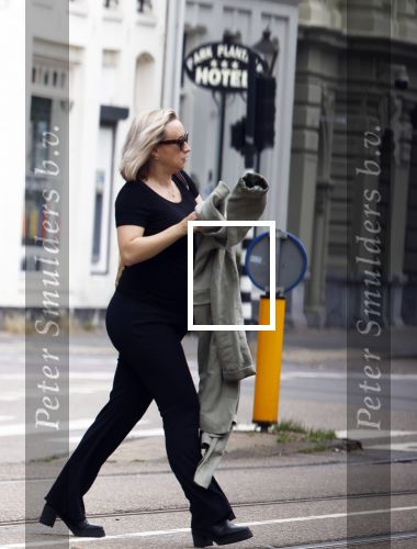 Amsterdam 21 juli 2023
Eva Jinek bij Artis na bespreking redaktie . Eva is zwanger