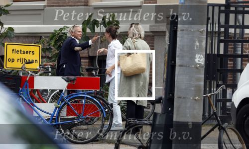Amsterdam 21 juli 2023
Eva Jinek bij Artis na bespreking redaktie . Eva is zwanger