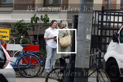 Amsterdam 21 juli 2023
Eva Jinek bij Artis na bespreking redaktie . Eva is zwanger