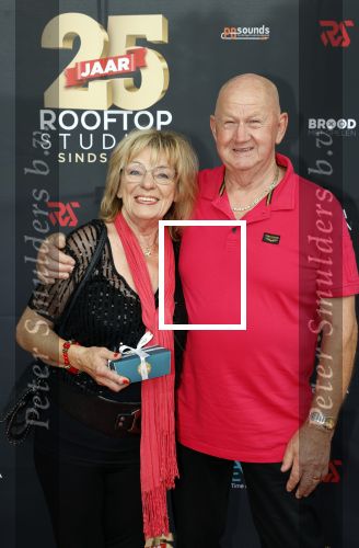 Holten 29 juni 2023
25 jaar Rooftop studio\'s van Edwin v Hoevelaak .
Getty Kaspers kwam met haar partner