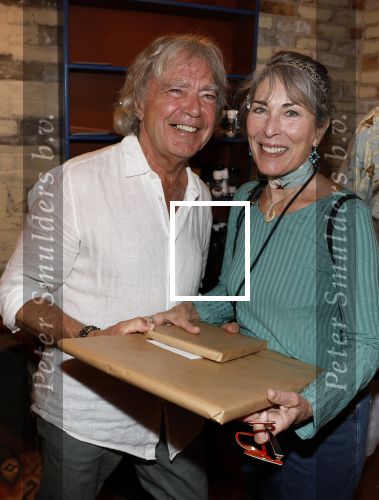 Amsterdam 11 juli 2023
Govert de Roos viert zijn 70e verjaardag.
Govert en Patricia Steur