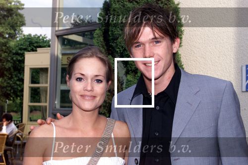 Bussum 31 mei 2000 

Omroep Barbeque bij Jan Tabak.
Guusje Nederhorst en John de Mol Jr Jr

Peter Smulders BV
