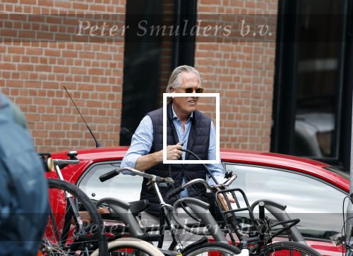 Amsterdam 16 juli 2023
Jort Kelder op de fiets in Amsterdam zuid.