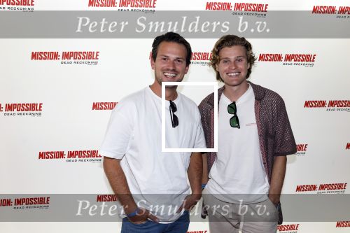 Amsterdam 10 juli 2023
Premiere Mission Impossible in Pathe Arena .
Levi v Kempen en Kaj v d Voort