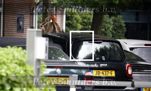 Laren 29 juni 2023
Linda de Mol rijdt in haar Porsche 911 cabrio naar het hoofdkantoor van Talpa.