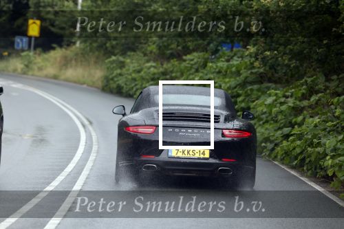 Laren 29 juni 2023
Linda de Mol rijdt in haar Porsche 911 cabrio naar het hoofdkantoor van Talpa.