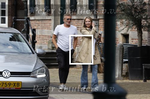 Naarden, 17 juli 2023
Linda de Mol samen met  Erland Galjaard