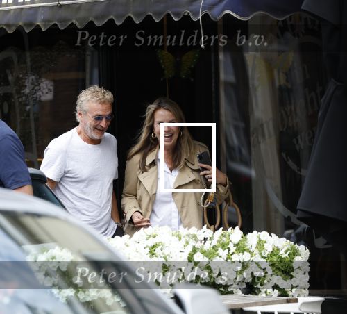 Naarden, 17 juli 2023
Linda de Mol samen met  Erland Galjaard