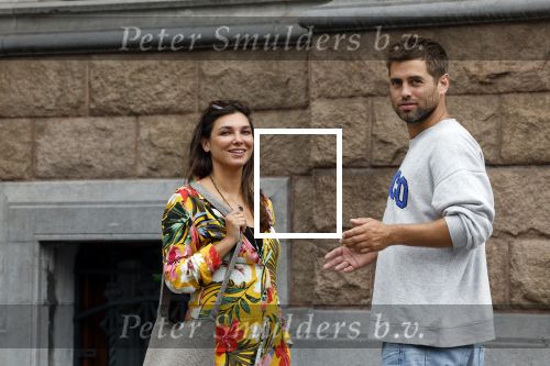 Amsterdam 29 juni 2023
Manuel Broekman met zijn vriendin Adriana Mosk