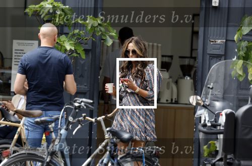 Amsterdam 18 juli 2023
Maria Tailor met haar nieuwe vriend Sander van der Meij in Amsterdam zuid