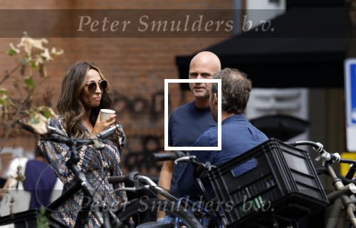 Amsterdam 18 juli 2023
Maria Tailor met haar nieuwe vriend Sander van der Meij in Amsterdam zuid