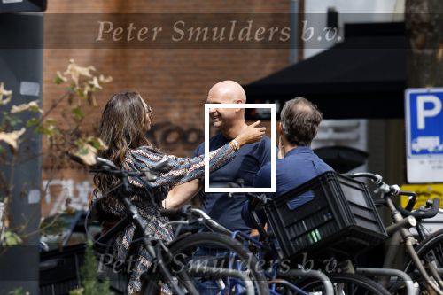 Amsterdam 18 juli 2023
Maria Tailor met haar nieuwe vriend Sander van der Meij in Amsterdam zuid