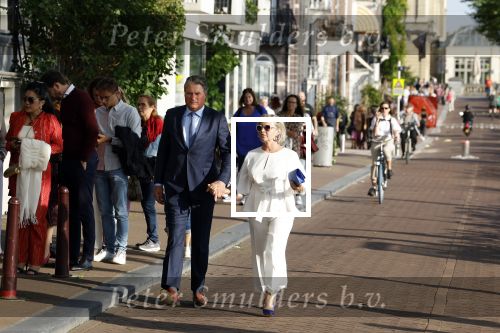 Amsterdam 6 juli 2023
Amsterdamse premiere in carre van musical Les Miserables.
Mariska v Kolck met vriend