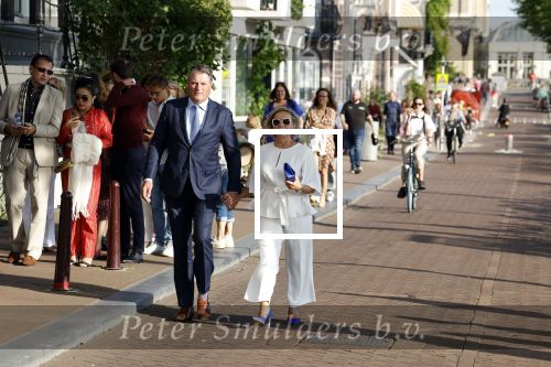 Amsterdam 6 juli 2023
Amsterdamse premiere in carre van musical Les Miserables.
Mariska v Kolck met vriend