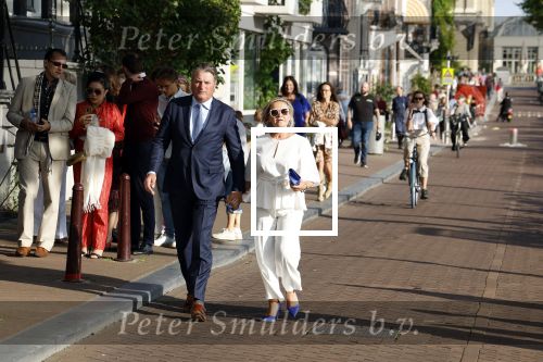 Amsterdam 6 juli 2023
Amsterdamse premiere in carre van musical Les Miserables.
Mariska v Kolck met vriend