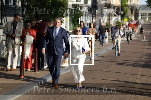 Amsterdam 6 juli 2023
Amsterdamse premiere in carre van musical Les Miserables.
Mariska v Kolck met vriend