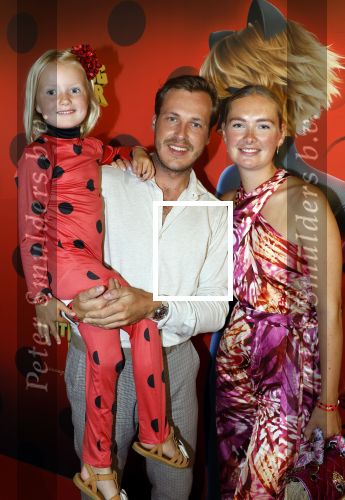 Amsterdam 25 juni 2023
Premiere Ladybug Catnoir in Pathe Arena.
Maxime Meiland en Leroy Molkenboer met dochter Claire