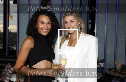 Amsterdam 29 juni 2023
Opening nieuwe rooftop bar in het Double Tree Hilton Hotel.
Ona Moody en Denise Speelman