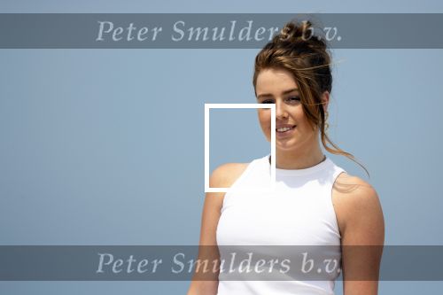 Den haag 30 juni 2023
Fotosessie op het strand Koning Willem Alexander, koningin Maxima en prinses Ariane, Prinses  Amalia en Prinses Alexia poseren tijdens de fotosessie op het strand met hond mambo.