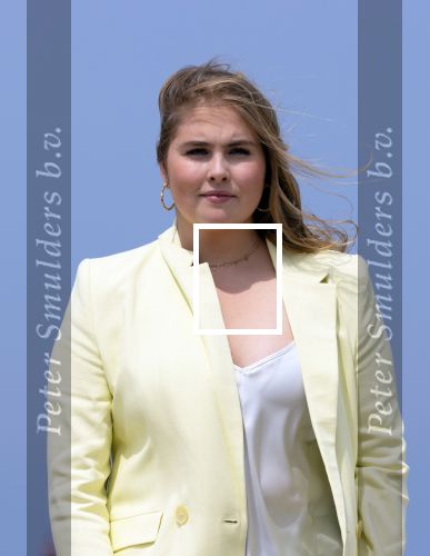 Den haag 30 juni 2023
Fotosessie op het strand Koning Willem Alexander, koningin Maxima en prinses Ariane, Prinses  Amalia en Prinses Alexia poseren tijdens de fotosessie op het strand met hond mambo.