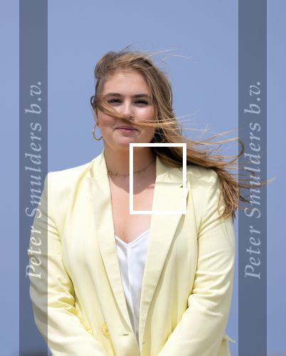 Den haag 30 juni 2023
Fotosessie op het strand Koning Willem Alexander, koningin Maxima en prinses Ariane, Prinses  Amalia en Prinses Alexia poseren tijdens de fotosessie op het strand met hond mambo.