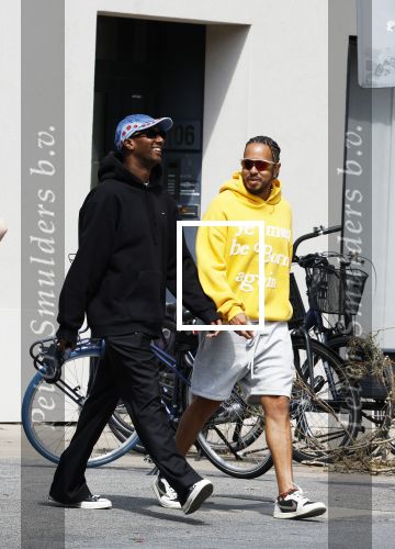 Amsterdam 18 juli 2023
Rapper Dio met een vriend in Amsterdam zuid.