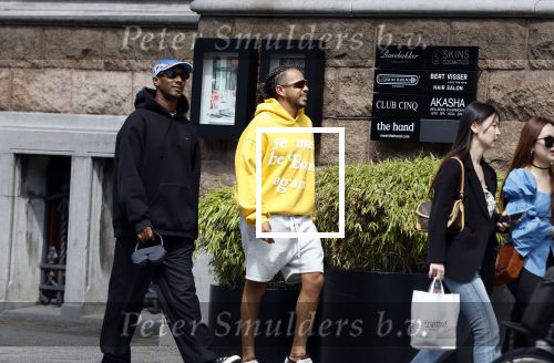 Amsterdam 18 juli 2023
Rapper Dio met een vriend in Amsterdam zuid.