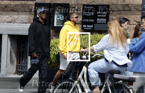Amsterdam 18 juli 2023
Rapper Dio met een vriend in Amsterdam zuid.