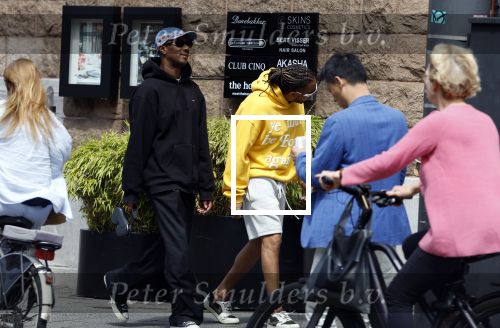 Amsterdam 18 juli 2023
Rapper Dio met een vriend in Amsterdam zuid.