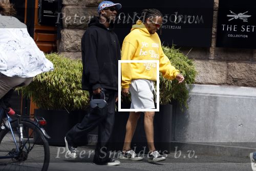 Amsterdam 18 juli 2023
Rapper Dio met een vriend in Amsterdam zuid.