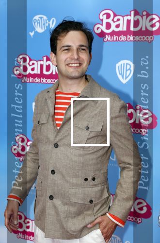 Amsterdam 18 juli 2023
Premiere Barbie in Tuschinski.
Rob Goosens met partner