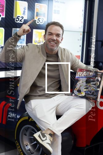 Zandvoort 6 juli 2023
Presentatie Formule 1 F1 spel van Robert Doornbos en Chantal Bles in de box van Redbull op circuitpark Zandvoort.
