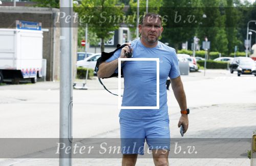 Amstelveen 4 juli 2023
Robert leroy en zijn zoon Joshua gaan samen sporten in Amstelveen.