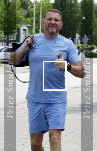Amstelveen 4 juli 2023
Robert leroy en zijn zoon Joshua gaan samen sporten in Amstelveen.