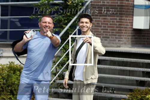 Amstelveen 4 juli 2023
Robert leroy en zijn zoon Joshua gaan samen sporten in Amstelveen.
