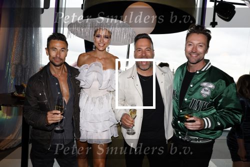 Amsterdam 29 juni 2023
Opening nieuwe rooftop bar in het Double Tree Hilton Hotel.
Silvain Janneke Scherpenhuyzen Barry paf en Robin Pors