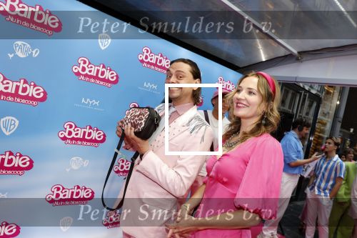 Amsterdam 18 juli 2023
Premiere Barbie in Tuschinski.
Stefano Keizer en ........
