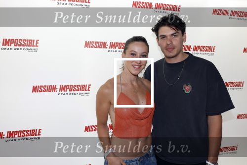 Amsterdam 10 juli 2023
Premiere Mission Impossible in Pathe Arena .
Suzanne Schulting en haar vriend Sam v Royen