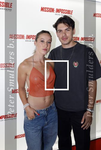 Amsterdam 10 juli 2023
Premiere Mission Impossible in Pathe Arena .
Suzanne Schulting en haar vriend Sam v Royen